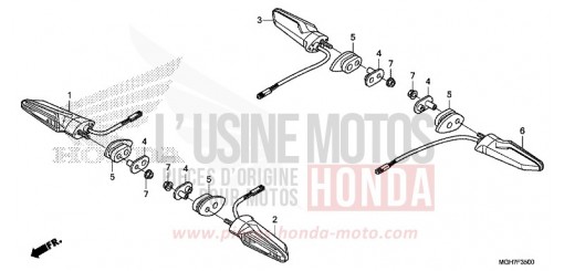 BLINKER VFR1200XF de 2015