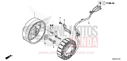 GENERATOR VFR1200XJ de 2018