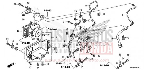 ABS-MODULATOR VFR1200XLF de 2015