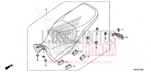 SITZ VFR1200XLG de 2016