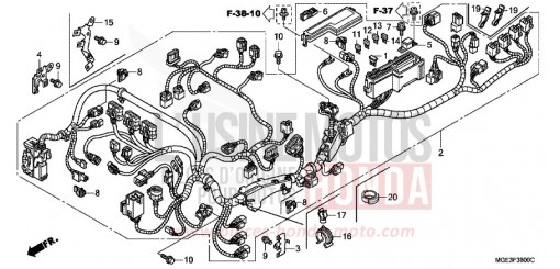 KABELBAUM VFR1200FDD de 2013