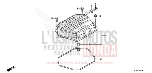 ZYLINDERKOPFDECKEL CRF125FP de 2024