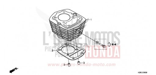 ZYLINDER CRF125FBP de 2024
