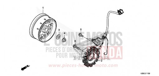 GENERATOR CRF125FP de 2024