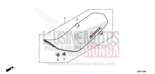 SITZ CRF125FBP de 2024