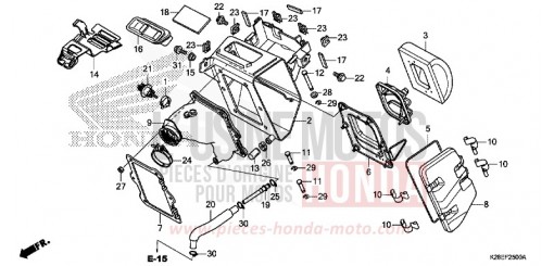 LUFTFILTER CRF125FP de 2024