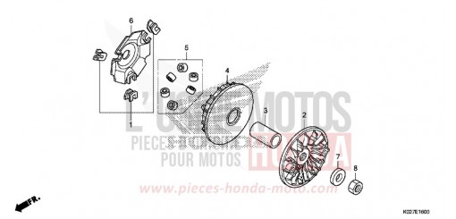 ANTRIEBSFLAECHE SH150ADE de 2014