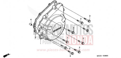 GENERATORABDECKUNG CB900F5 de 2005