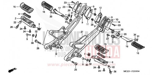 STUFE CB900F7 de 2007
