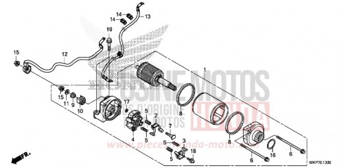 ANLASSER CB500XAN de 2023