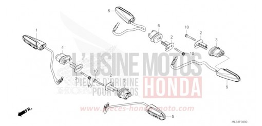 BLINKER CB750AP de 2024