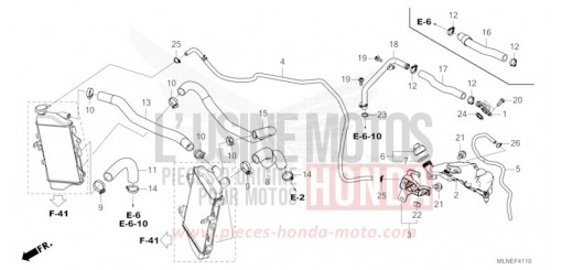 KUEHLERSCHLAUCH/WASSERROHR CRF1100A3S de 2025