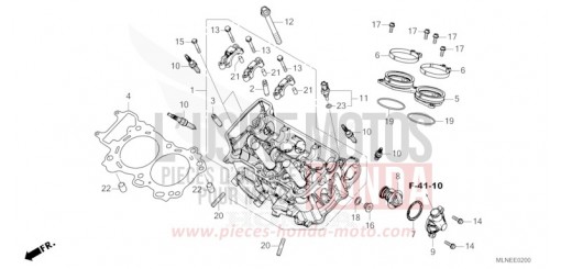 ZYLINDERKOPF CRF1100AS de 2025