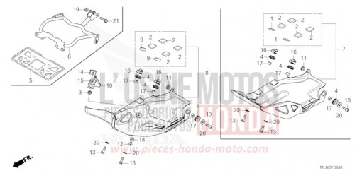 MOTORSCHUTZPLATTE CRF1100AS de 2025
