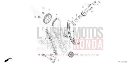NOCKENWELLENKETTE/SPANNVORRICHTUNG CRF1100D3S de 2025