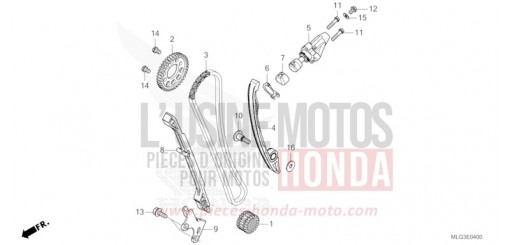 NOCKENWELLENKETTE/SPANNVORRICHTUNG CRF1100DN   de 2022