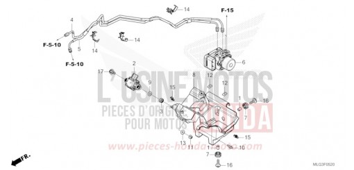 ABS-MODULATOR CRF1100DN   de 2022