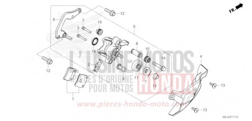 FESTSTELLBREMSSATTEL CRF1100DN   de 2022