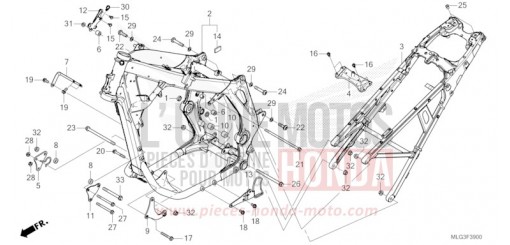 RAHMENKOERPER CRF1100DN   de 2022