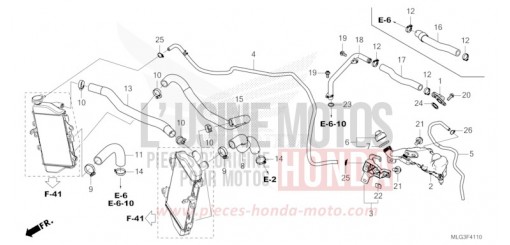 KUEHLERSCHLAUCH/WASSERROHR CRF1100DN   de 2022