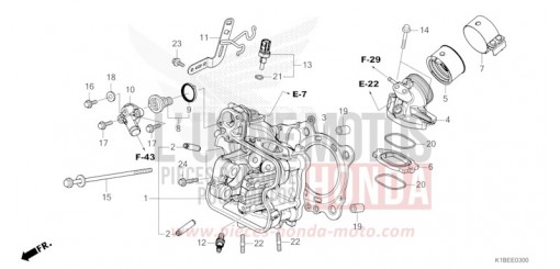 ZYLINDERKOPF NSS350AR de 2024