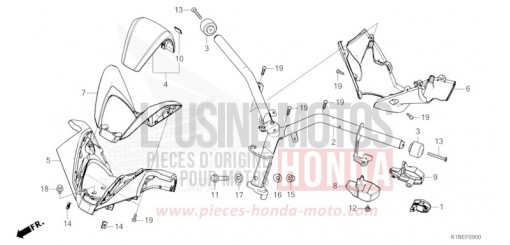 LENKERGRIFF/GRIFFABDECKUNG NSS350AR de 2024