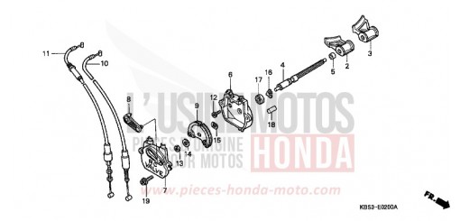 AUSLASSVENTIL NSR125RY de 2000