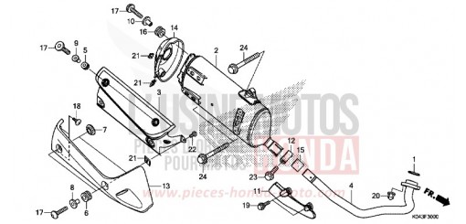 ABGAS-SCHALLDAEMPFER NSS300AD de 2013