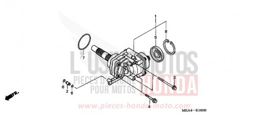 NOCKENWELLE/VENTIL NSS300AD de 2013
