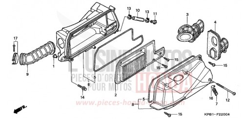 LUFTFILTER NSS2501 de 2001