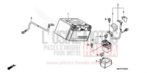 BATTERIE NT700V7 de 2007