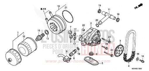 OELFILTER/OELPUMPE NT700VAB de 2011