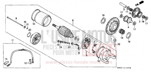 ANLASSER NX250P de 1993