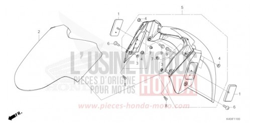 VERGASER NX250P de 1993