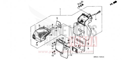 HECKLEUCHTE NX250P de 1993