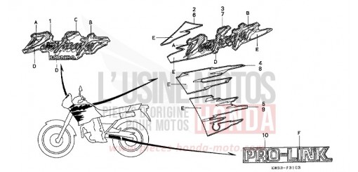 MARKE NX250P de 1993