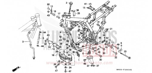 RAHMENKOERPER NX650K de 1989