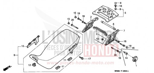 SITZ NX650K de 1989