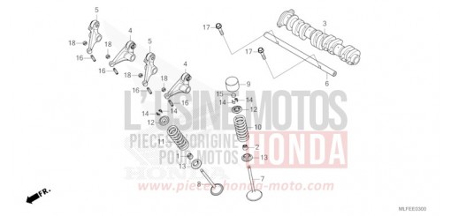 NOCKENWELLE/VENTIL NT1100DS de 2025
