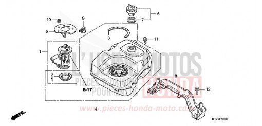 KRAFTSTOFFTANK PES1258 de 2008