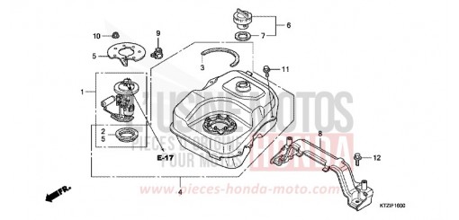 KRAFTSTOFFTANK PES1259 de 2009