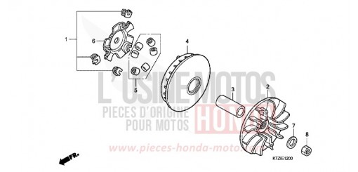 ANTRIEBSFLAECHE PES125RA de 2010