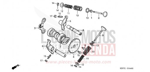 NOCKENWELLE/VENTIL SCV1003 de 2003