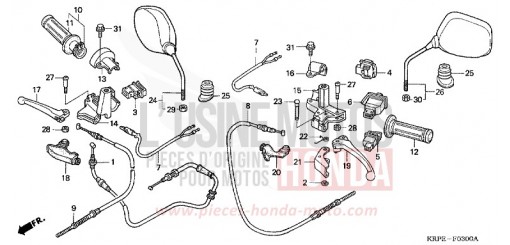 HEBELGRIFF/SCHALTER/KABEL SCV1003 de 2003