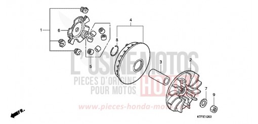 ANTRIEBSFLAECHE SH150A de 2010