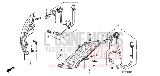 BLINKER SH150A de 2010
