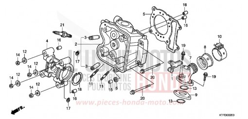 ZYLINDERKOPF SH150B de 2011