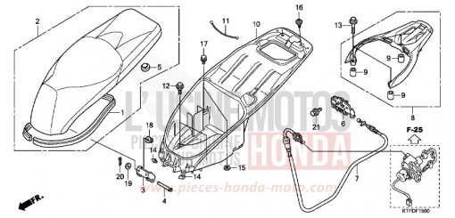 SITZ/HANDGEPAECKFACH SH150B de 2011