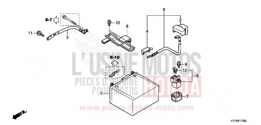 BATTERIE SH150B de 2011