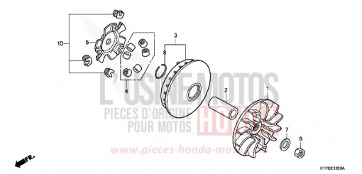 ANTRIEBSFLAECHE SH150B de 2011